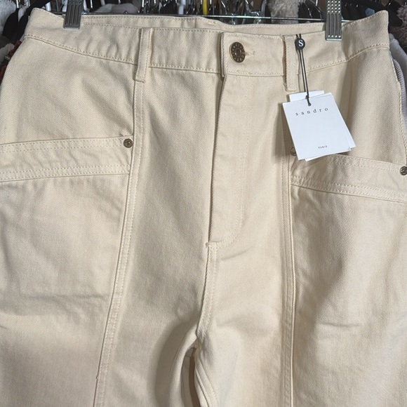 NEW🌟 Sandro Denim High Waisted - Picture 7 of 9